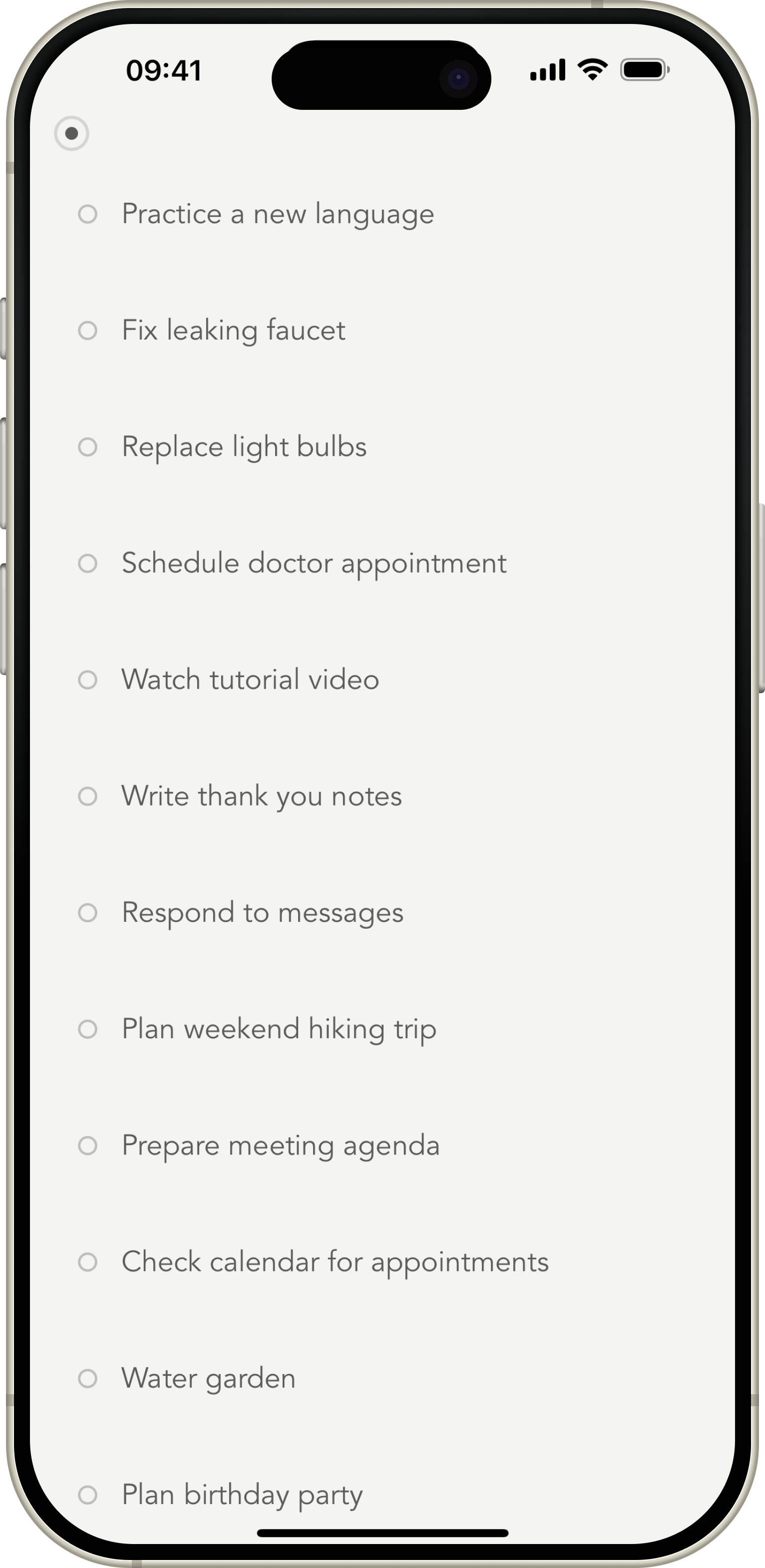 App screenshot