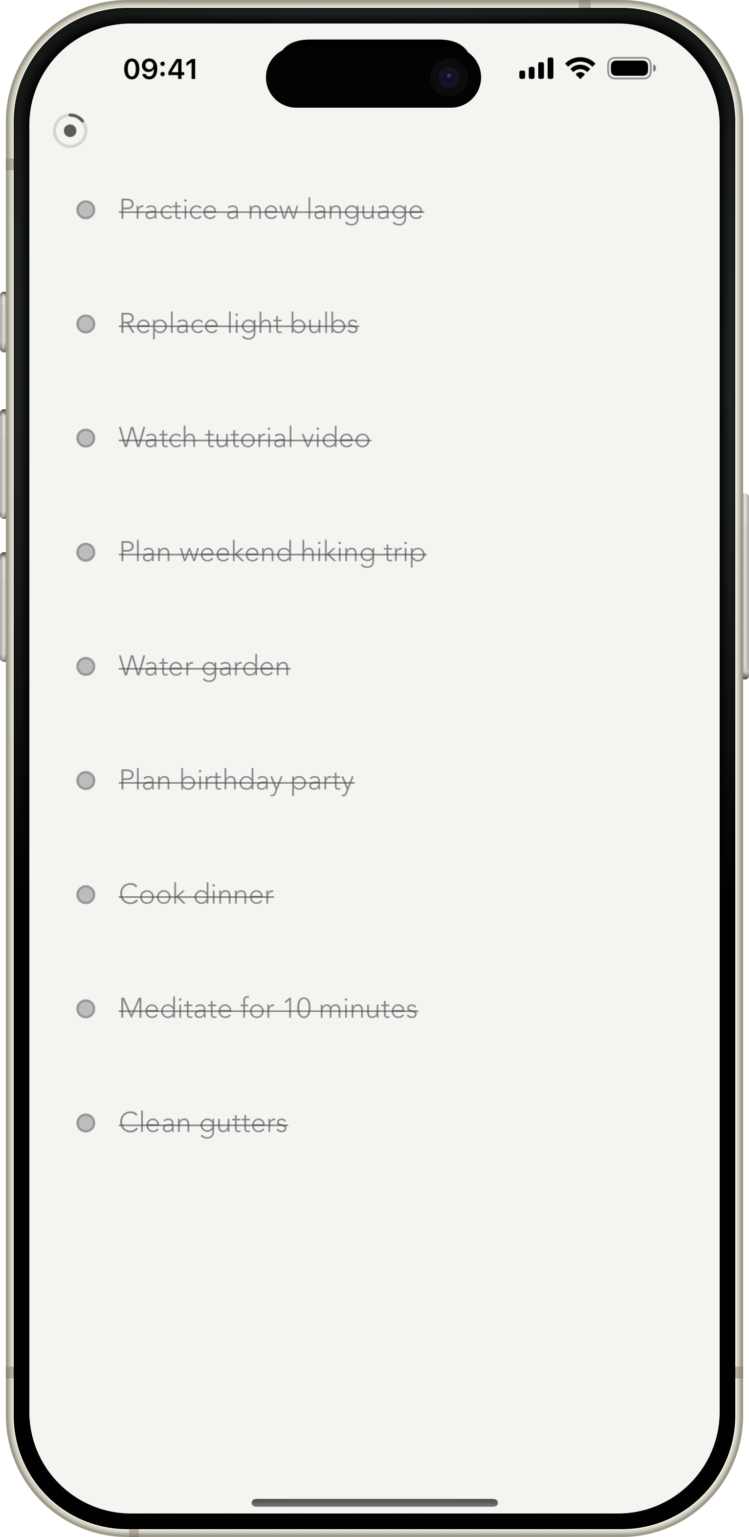 App screenshot